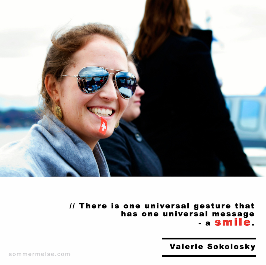 Visual Inspiration 365 - There is one universal gesture - Valerie Sokolosky